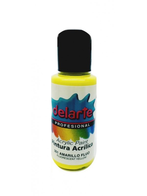 ACRILICO FLUO PLAYCOLOR 50 CC AMARILLO Art. ML400370