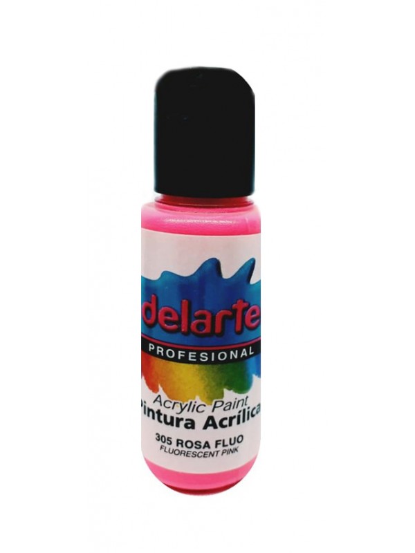 ACRILICO FLUO PLAYCOLOR 50 CC ROSA Art. ML400374