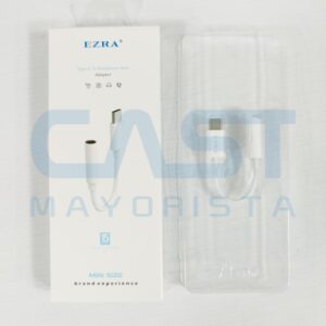 ADAPTADOR AUDIO {WA492} USB C A 35MM AD15 EZRA Art. CTEZRA