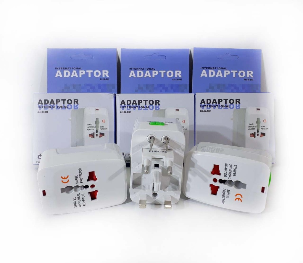 ADAPTADOR INTERNACIONAL VIAJERO AD13 Art. ITADAPTADOR