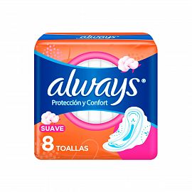 AlwaysPlus Suave cAlas x 8 Unidades Art. ER8873