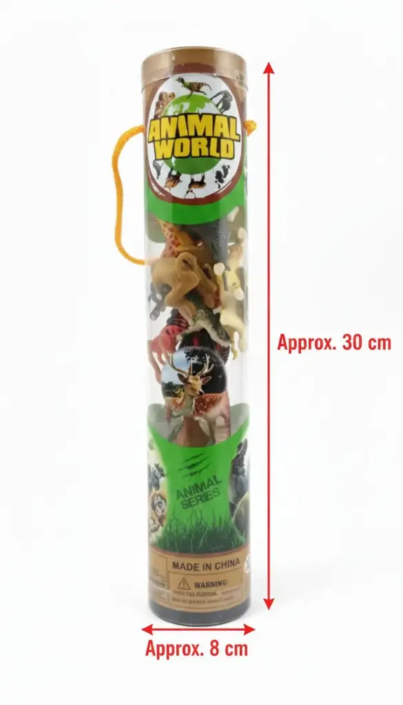 ANIMALES DE LA SELVA EN TUBO Art. NR621730