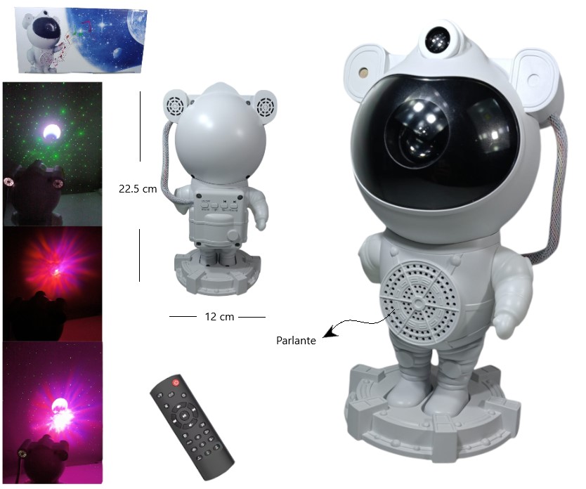 B21017 PROYECTOR PARLANTE ASTRONAUTA 21014 Art. ITTW007