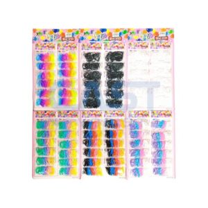 BANDAS ELASTICAS PELO (HAK162) TPU PLANCHA X12 PCS Art. CTPCS