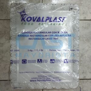 BANDEJA C BLONDA RECT 5KG 40X49CM PACK X10 Art. CTX10