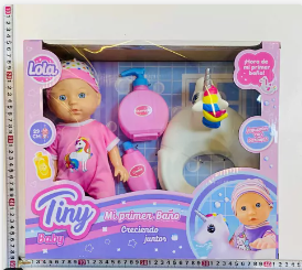 BEBE TINY MI PRIMER BAO CON UNICORNIO Art. NR54566