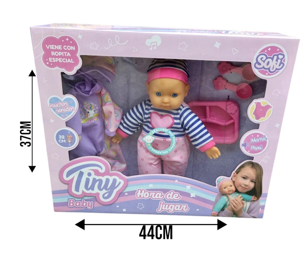BEBOTE TINY CROPA SONIDO Y ACCESORIOS Art. NR53731