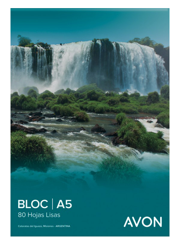 BLOCK A5 ESQUELA AVON x80 HOJAS LISO Art. ML359144