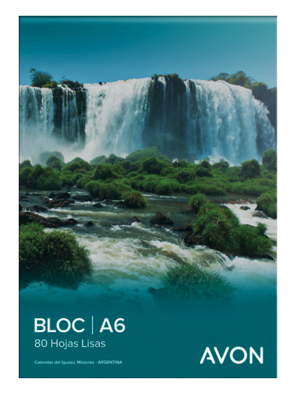 BLOCK A6 ESQUELITA AVON x80 HOJAS LISO Art. ML359145
