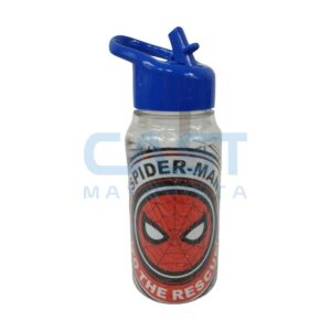 BOTELLA 500ML STRAW TOP SPIDERMAN Art. CTSPIDERMAN
