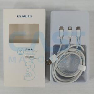 CABLE DE DATOS {WA487} 3 EN 1 DC06 ESDRAS Art. CTESDRAS