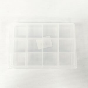 CAJA ORGANIZADORA (8734) 12 DIV 16X11X25CM Art. CT16X11X25CM
