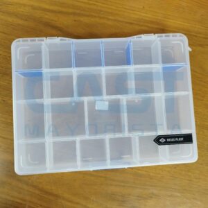 CAJA ORGANIZADORA C 23 DIV RECT 36X27X6CM Art. CT36X27X6CM