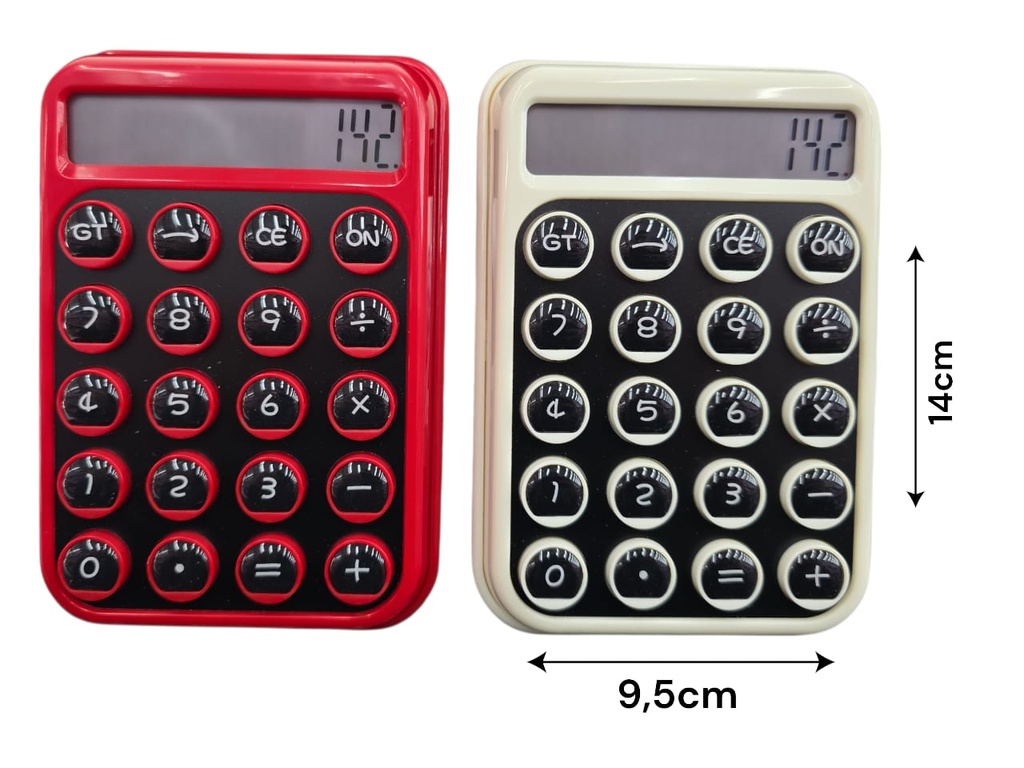 CALCULADORA BOTON NEGRO Art. NR512227