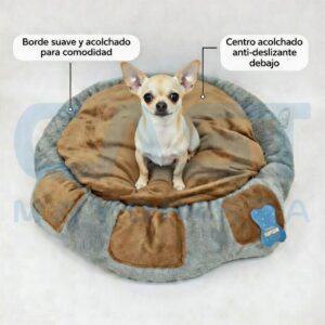 CAMA P MASCOTA 70X18CM EN FORMA HUELLA SUAVE Art. CTSUAVE