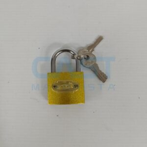 CANDADO 38MM DORADO GRUESO MACAO Art. CTMACAO