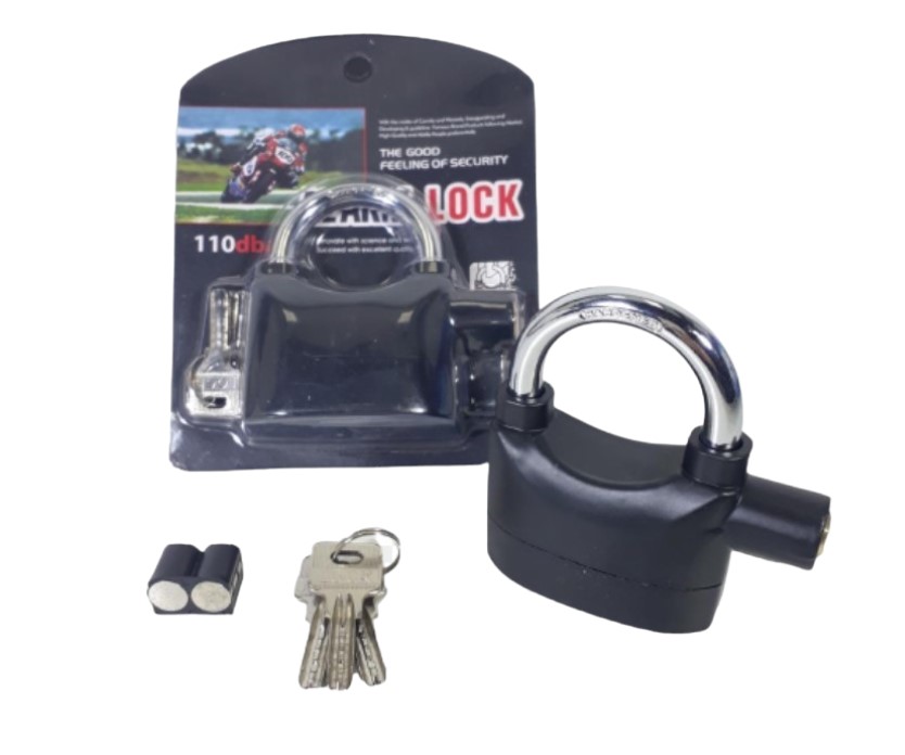 CANDADO CON ALARMA EL278 BICIMOTO TW100 Art. ITCA102