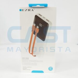 CARGADOR PORTATIL {WA499} 10000 MAH PB84 EZRA Art. CTEZRA