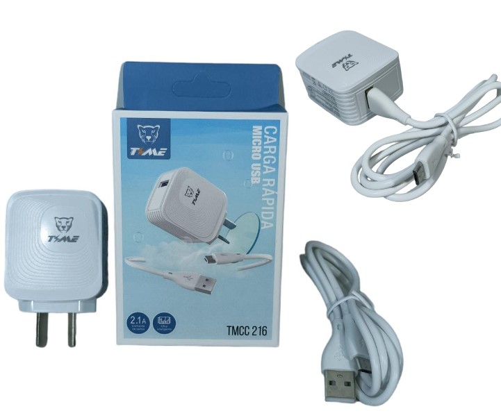 CARGADOR TIME V8 21A C CABLE DESMONTABLE Art. ITTMCC216