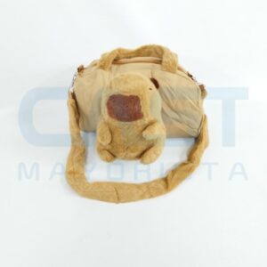 CARTERA CAPYBARA {WD608} C PELUCHE 27 X 19CM Art. CT19CM