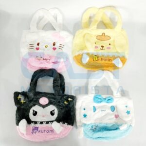 CARTERA PELUCHE {WA662} INFANTIL C BOTON Art. CTBOTON
