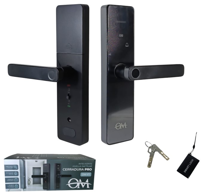 CERRADURA PRO OM INTELIGENTE CON HUELLA DACTILAR Art. ITOMF1