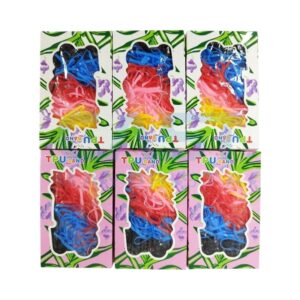 COLITA DE PELO {WA266} GOMITA TPU PACK X12 CAJA Art. CTCAJA