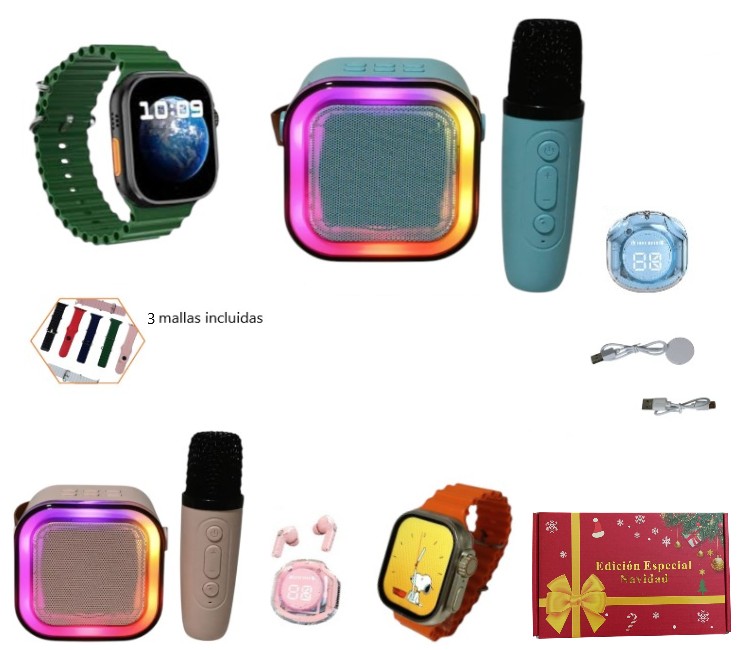 COMBO 3 EN 1 PARLANTEAURICRELOJ Art. ITB21016