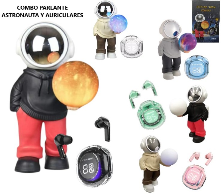 COMBO AURICPARLANTE ASTRONAUTA OFERTA Art. ITB21013A