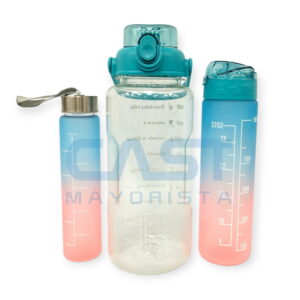 COMBO BOTELLA X3 PCS (YH529) 2L TRANSP 09L 03L REBAJA Art. CTREBAJA