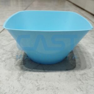CONTENEDOR 1000CC CUAD CELESTE PASTEL PACK X10 Art. CTX10