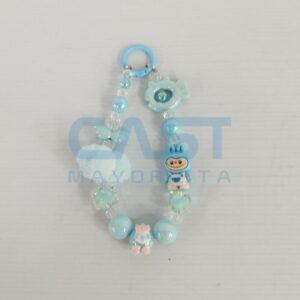 CORREA PULSERA P CELULAR {WD554} PONPON X 1U Art. CT1U