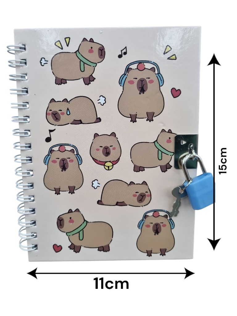 DIARIO INTIMO CAPIBARA Art. NR512389