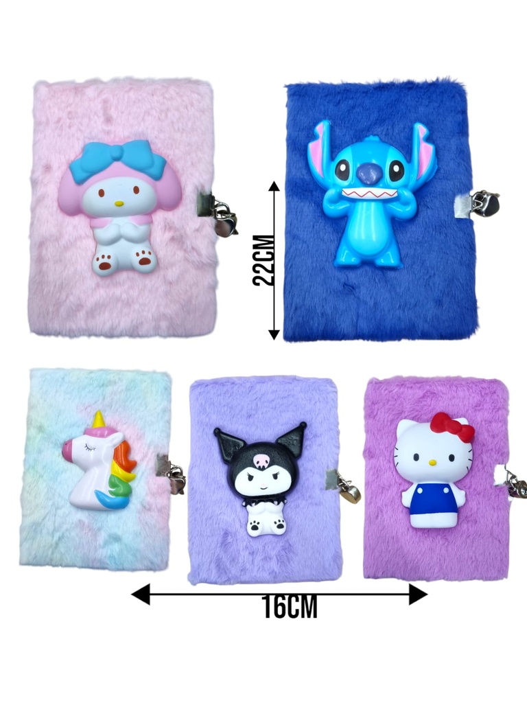 DIARIO PELUCHE Art. NRFR2421