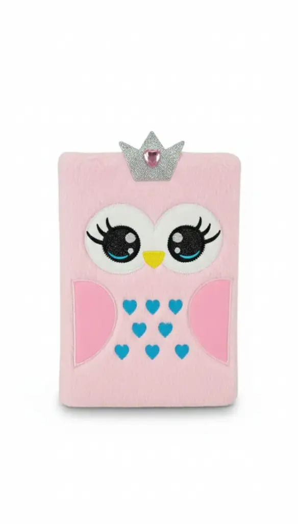DIARIO PELUCHE BUHO Art. NR512354