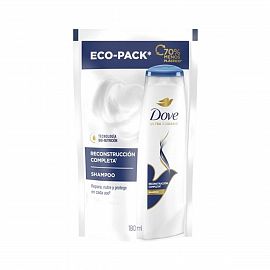 Dove Shampoo Reconstruccin Completa DoyPack 180ml Art. ER2578