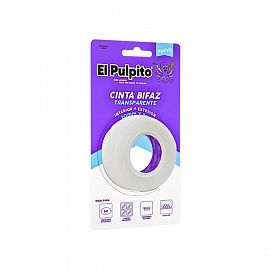 El Pulpito Cinta Bifaz Blanca Interior 2mts Art. ER4078