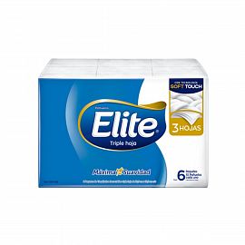 Elite Pauelos Soft Touch x 6 Packs x 10 Unidades Art. ER349