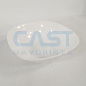 ENSALADERA CUADRADA 15CM INDV VIDRIO OPAL Art. CTOPAL