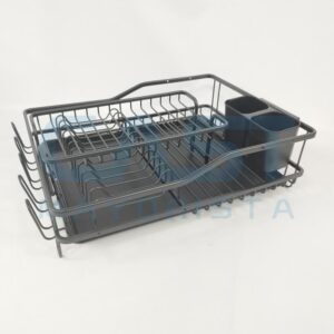 ESCURRIDOR 12 PLATOS 2 PISOS C CUBTER NEGRO CAR Art. CTCAR
