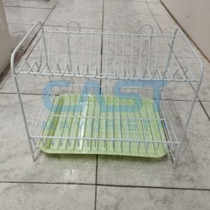 ESCURRIDOR X16 PLATOS DOBLE PISO BLANCO Art. CTBLANCO