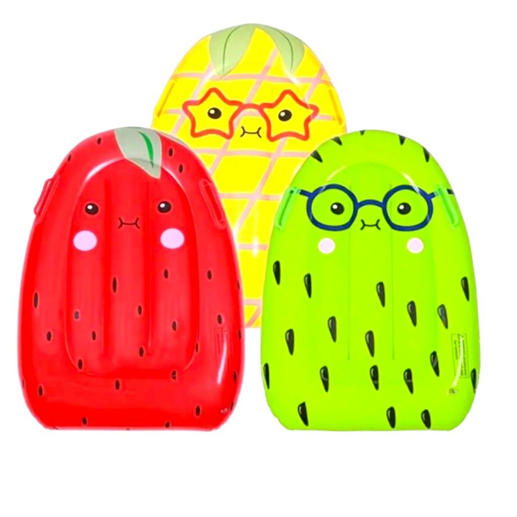 FLOTADOR INFLABLE TABLA DE SURF FRESA 85X65CM Art. NR512958