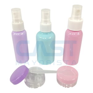 FRASCO SET VIAJERO {WB577} 5 PCS ESTUCHE PACK X12 Art. CTX12