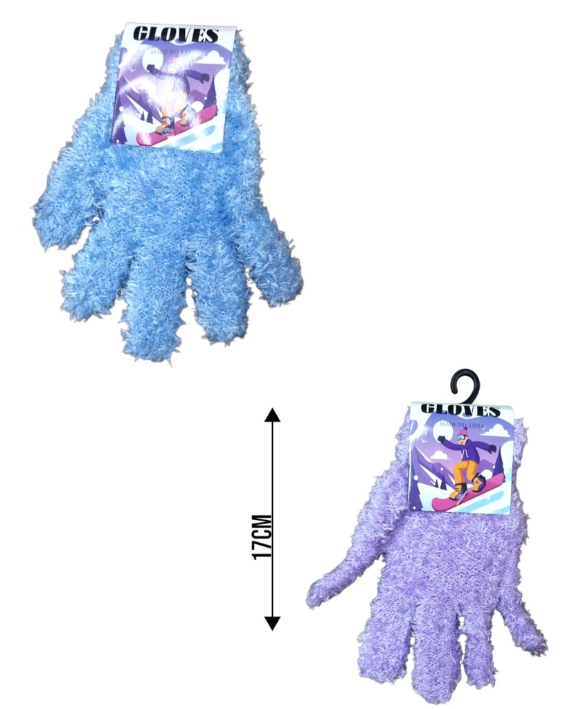 GUANTE CHENILLE Art. NRSAA010