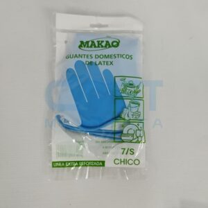 GUANTES LATEX AFELPADO REFORZ CHICO 7S Art. CT7S