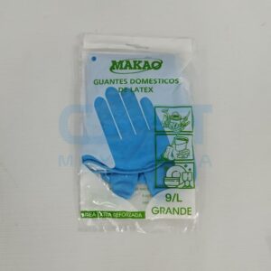 GUANTES LATEX AFELPADO REFORZ GRANDE 9L Art. CT9L