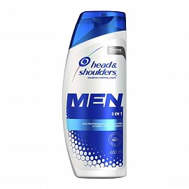 Head Shoulders Shampoo Men 3en1 650ml Art. ER3676