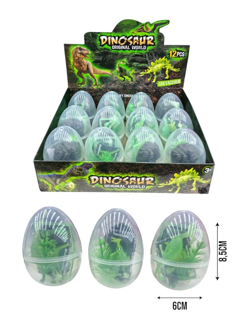HUEVO DINO DISPLAY X12 Art. NR621703