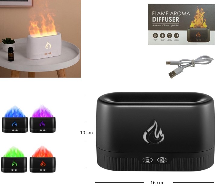 HUMIDIFICADOR FUEGO RGB Art. ITHMF91070