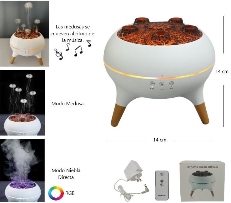 HUMIDIFICADOR MEDUSA V80290 OFERTA Art. ITHMF91076